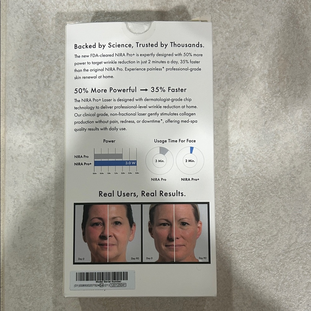 NIRA Pro Laser Skincare Tool - White - Picture 3 of 3